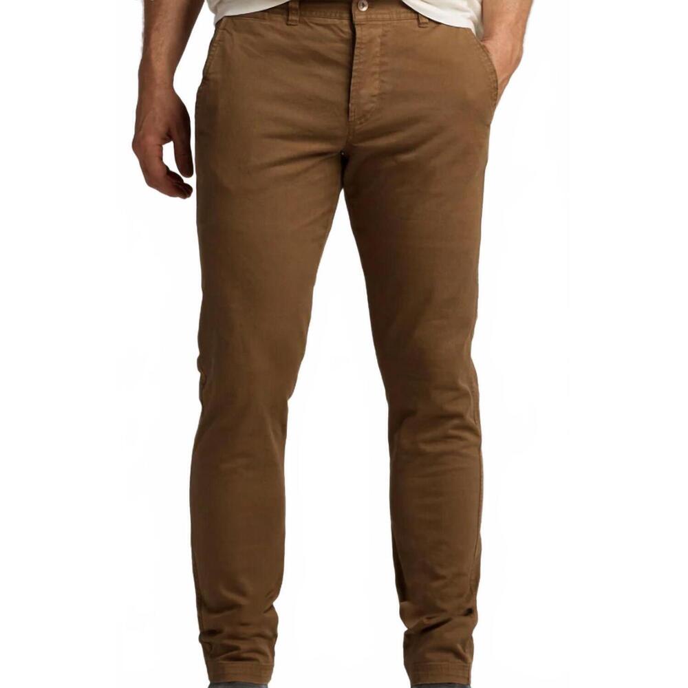 NEW ROWAN raleigh chino pants in umber